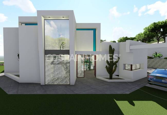 Élégante Villa 4 Chambres Avec Vue Sur La Mer À Calpe, Alicante 5