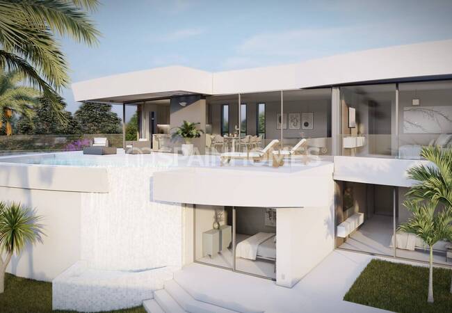 Sea View Villa with Pool in Calpe Alicante 2