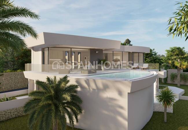 Sea View Villa with Pool in Calpe Alicante 5