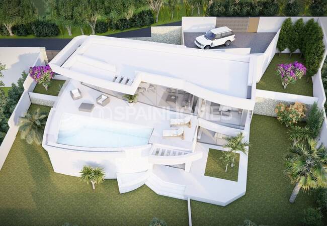 Sea View Villa with Pool in Calpe Alicante 7