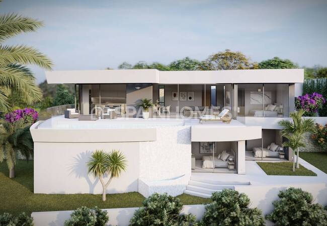 Villa Con Vistas Al Mar Y Piscina En Calpe, Alicante