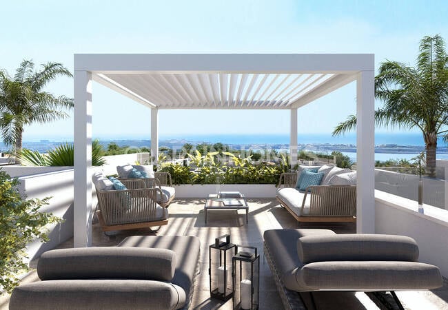 Moderna Hus Med Pool Och Takterrass I Ciudad Quesada 6