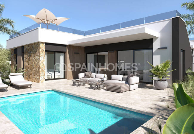 Moderne Huizen Met Zwembad En Dakterras In Ciudad Quesada