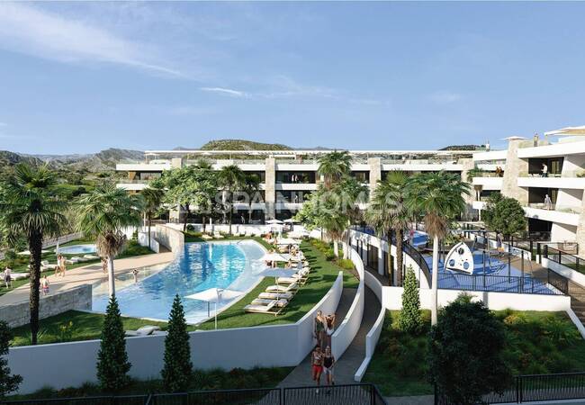Lägenheter Med Pool Och Grönområden I Monforte Del Cid 1