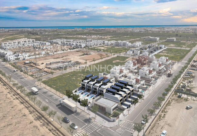 Hållbara Radhus Nära Kusten I Pilar De La Horadada 4