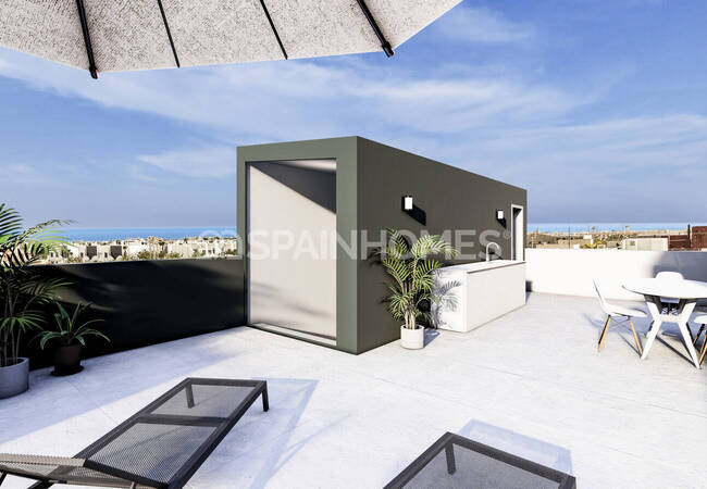 Hållbara Radhus Nära Kusten I Pilar De La Horadada 2