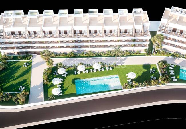 Finestrat, Costa Blanca'da Deniz Manzaralı Şık Daireler 15