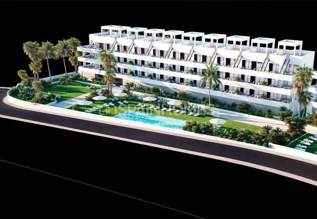 Finestrat, Costa Blanca'da Deniz Manzaralı Şık Daireler 14