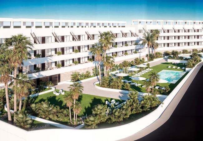 Finestrat, Costa Blanca'da Deniz Manzaralı Şık Daireler 1