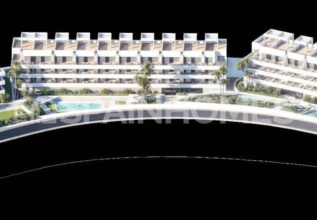 Finestrat, Costa Blanca'da Deniz Manzaralı Şık Daireler 13