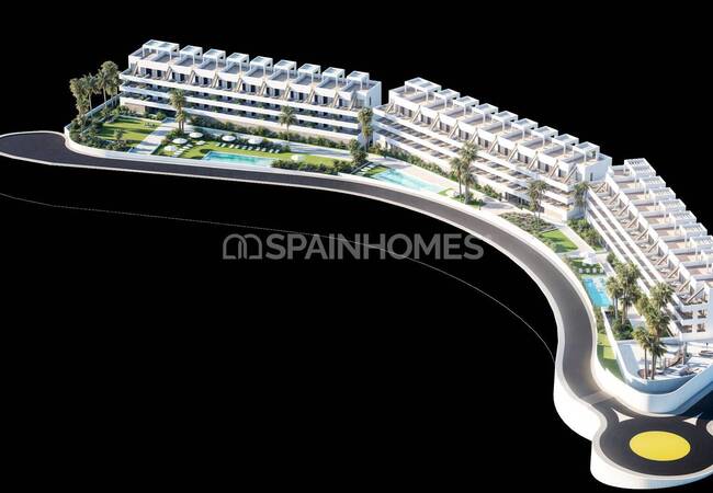 Finestrat, Costa Blanca'da Deniz Manzaralı Şık Daireler 12