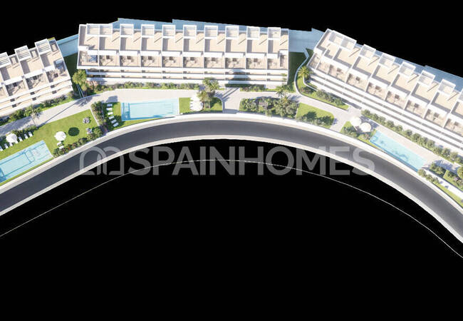 Finestrat, Costa Blanca'da Deniz Manzaralı Şık Daireler 16