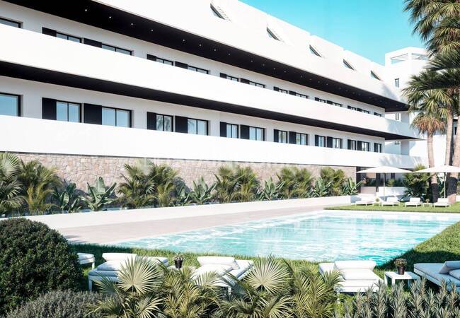 Finestrat, Costa Blanca'da Deniz Manzaralı Şık Daireler 3