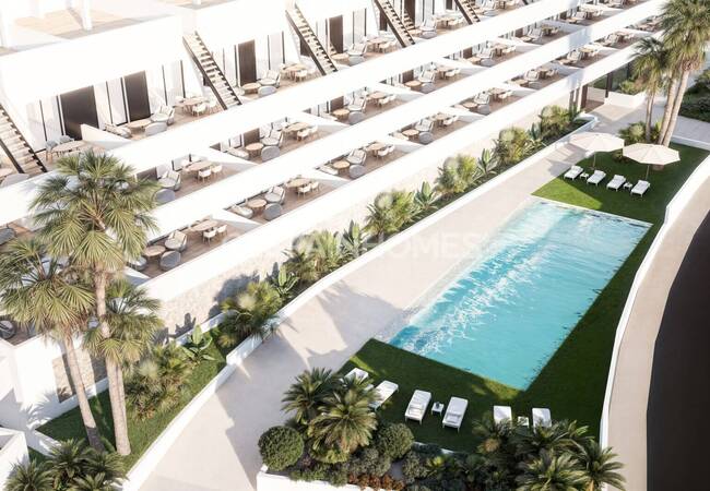 Finestrat, Costa Blanca'da Deniz Manzaralı Şık Daireler 5