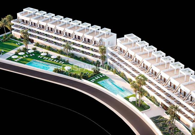 Finestrat, Costa Blanca'da Deniz Manzaralı Şık Daireler 17