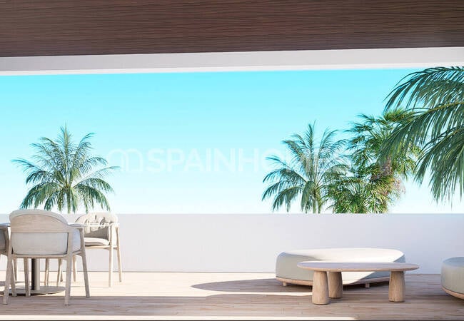 Finestrat, Costa Blanca'da Deniz Manzaralı Şık Daireler 8