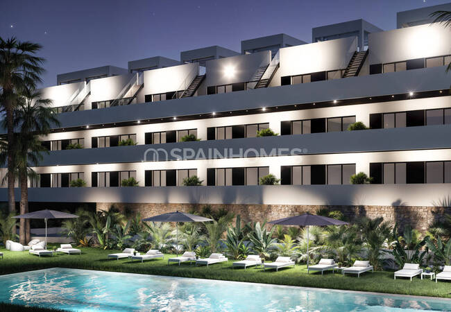 Finestrat, Costa Blanca'da Deniz Manzaralı Şık Daireler 11