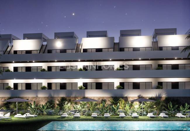 Finestrat, Costa Blanca'da Deniz Manzaralı Şık Daireler 10