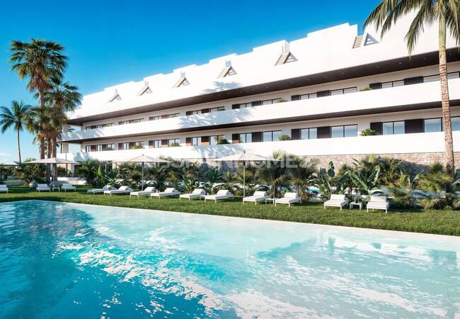 Finestrat, Costa Blanca'da Deniz Manzaralı Şık Daireler