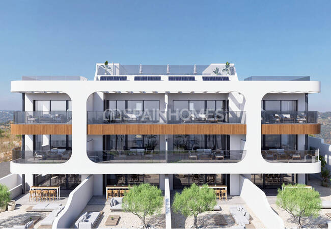 شقق واسعة مع مسبح على السطح في بنيوفار 6