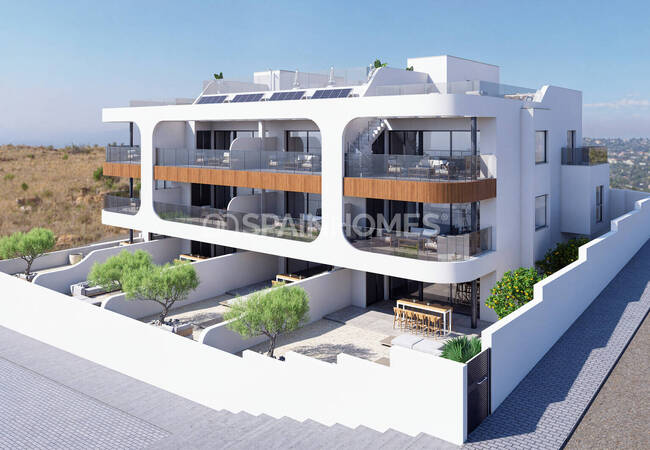 شقق واسعة مع مسبح على السطح في بنيوفار 7