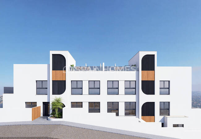 شقق واسعة مع مسبح على السطح في بنيوفار 10