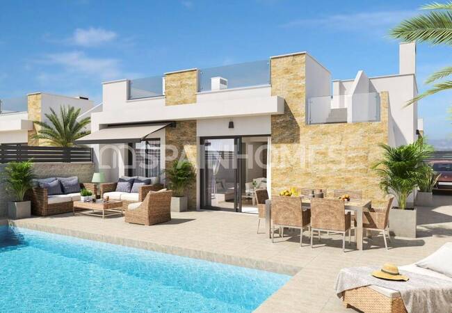 Freistehende Häuser Mit Privaten Pools In La Marina Alicante 1