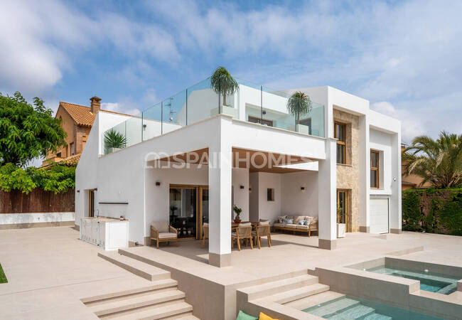 Villa Mit 4 Schlafzimmern Und Pool In Meeresnähe In Orihuela, Alicante 4