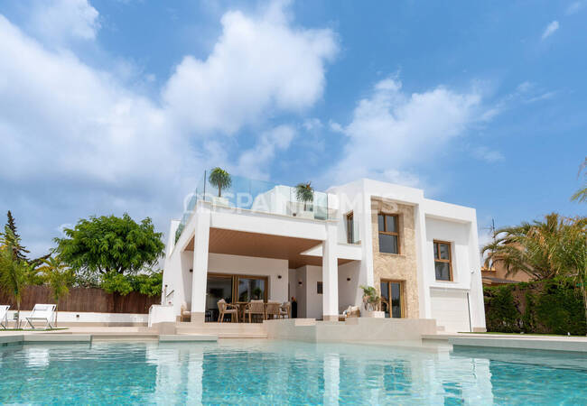 Villa Mit 4 Schlafzimmern Und Pool In Meeresnähe In Orihuela, Alicante 6