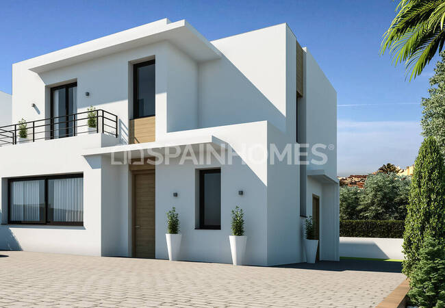 Maisons Individuelles Dans Un Complexe Fermé Avec Piscine À Denia 1