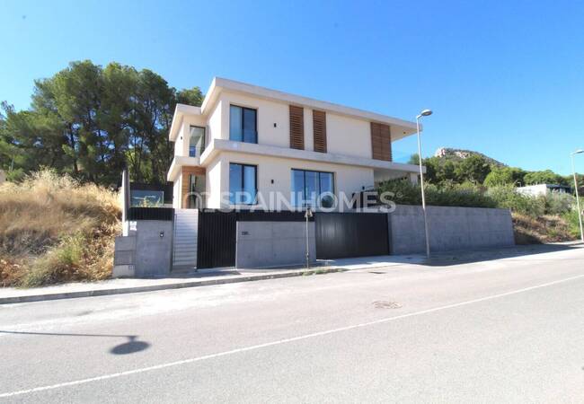 Villa Med 4 Sovrum, Pool Och Trädgård I Alicante Biar 9