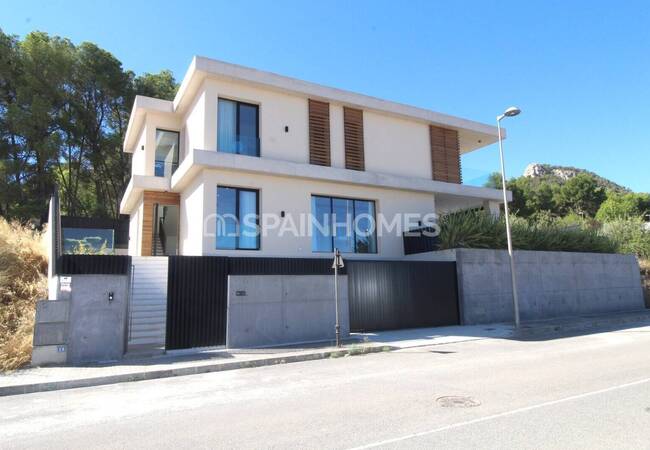 Villa Med 4 Sovrum, Pool Och Trädgård I Alicante Biar 10