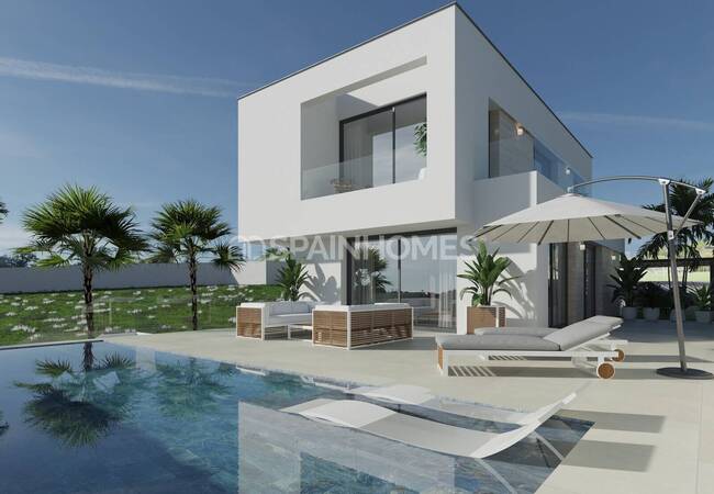 Freistehendes Haus Mit 3 Schlafzimmern Und Pool In Ciudad Quesada