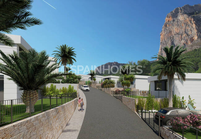 Элегантные дома с дополнительным бассейном на живописных холмах Полопа 7