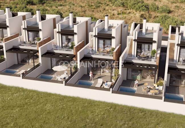 Новые Виллы С Тренажёрным Залом И Частными Бассейнами В Торревьехе 1