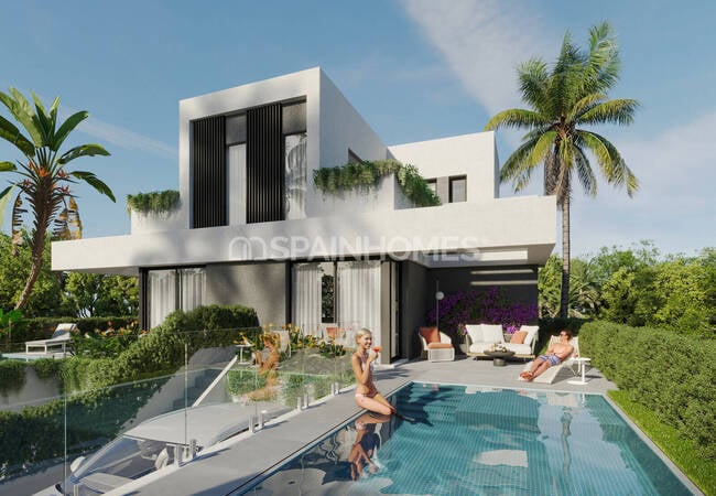 Villa’s Met Zwembaden En Zeezicht In Finestrat Alicante 1
