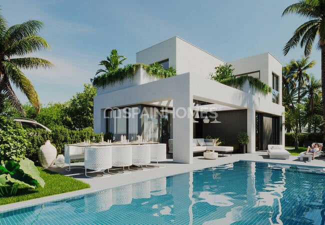 Villas Avec Piscines Et Vue Sur La Mer À Finestrat Alicante 2