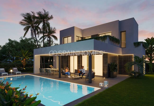 Villas Avec Piscines Et Vue Sur La Mer À Finestrat Alicante 6