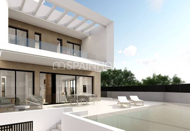 Maisons Élégantes Avec Piscine À Dolores Alicante