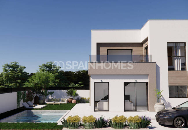 Casas De 3 Dormitorios Con Piscina Privada En Orihuela, Alicante 4