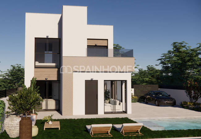Casas De 3 Dormitorios Con Piscina Privada En Orihuela, Alicante 5