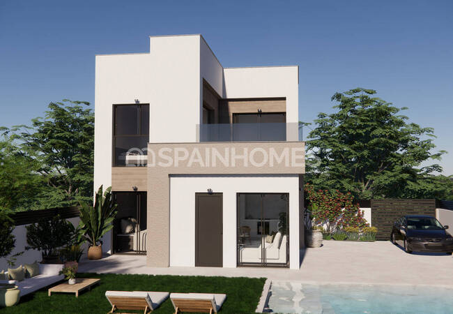 Casas De 3 Dormitorios Con Piscina Privada En Orihuela, Alicante 2