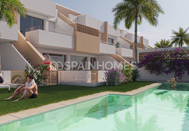 Appartementen Met Gemeenschappelijk Zwembad In Pilar De La Horadada