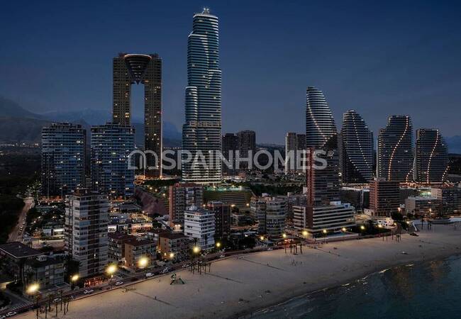 Benidorm'un En Yüksek Kulesi'nde Özel Deniz Kenarı Daireler 7
