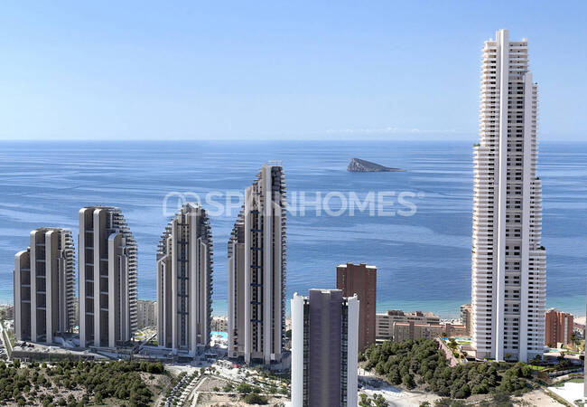 Benidorm'un En Yüksek Kulesi'nde Özel Deniz Kenarı Daireler 9