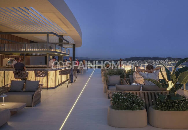 Benidorm'un En Yüksek Kulesi'nde Özel Deniz Kenarı Daireler 5