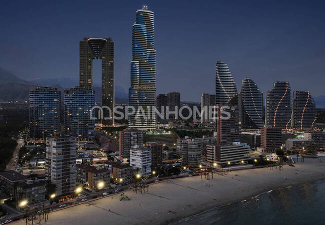 Квартиры у моря в самом высоком небоскребе Бенидорма 7