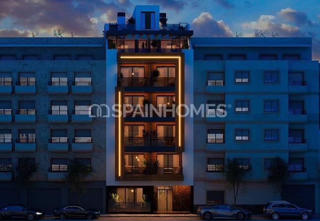 Torrevieja'da Denize 200 M Mesafede Butik Projede Daireler 5