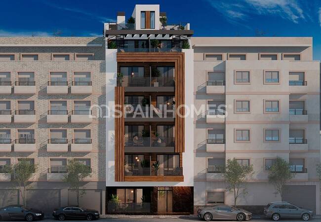 Torrevieja'da Denize 200 M Mesafede Butik Projede Daireler 4