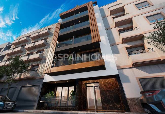 Lägenheter I Ett Boutiqueprojekt 200 M Från Havet I Torrevieja